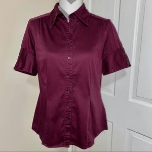 Ladies Cute Medium Stretch Cotton Shirt
